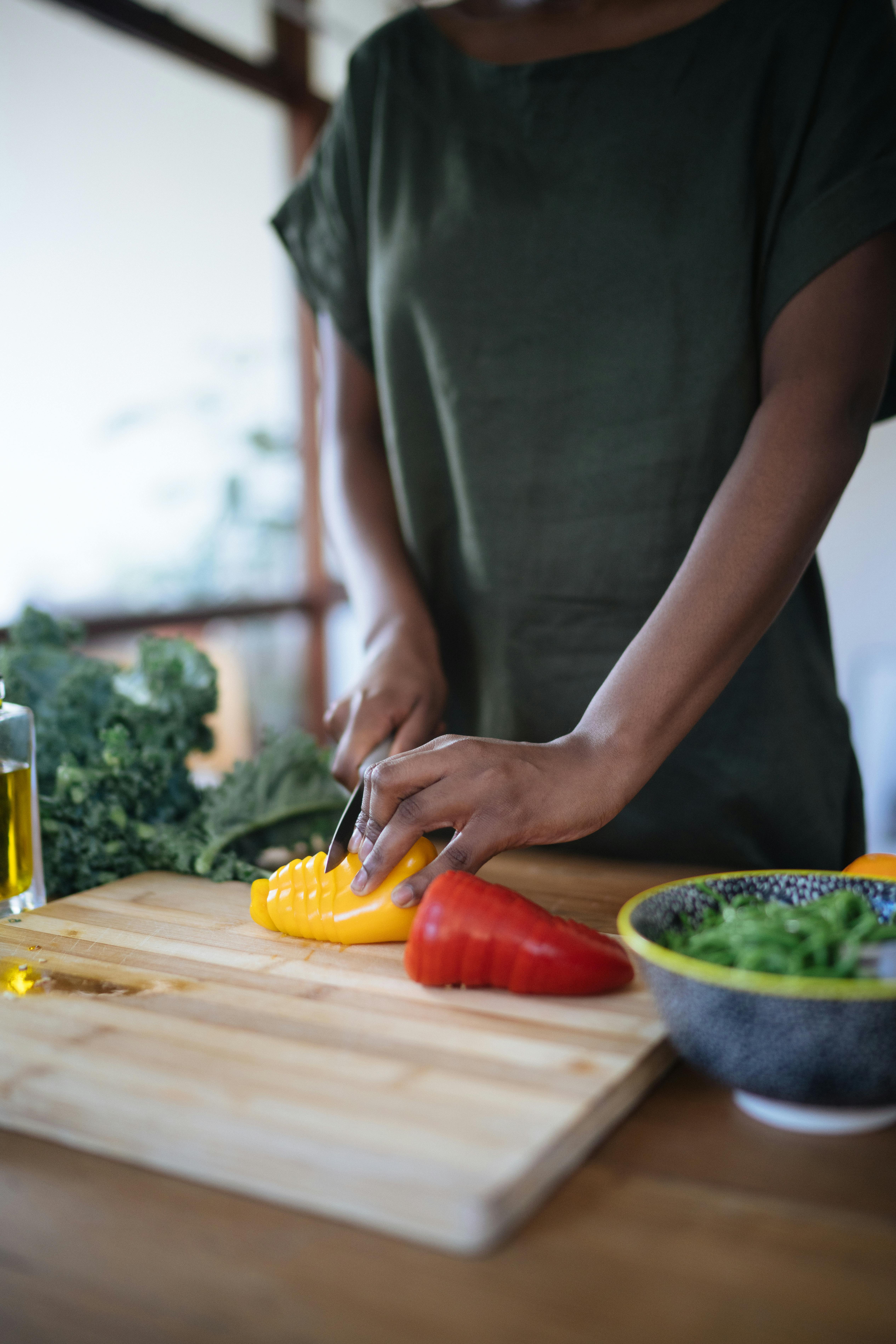 Cooking with vegetables